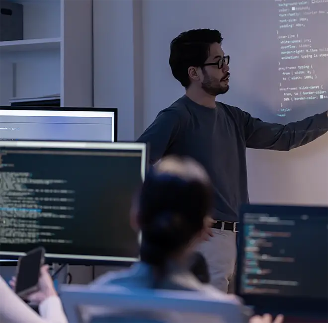 vorynn engineer working on business software and AI systems